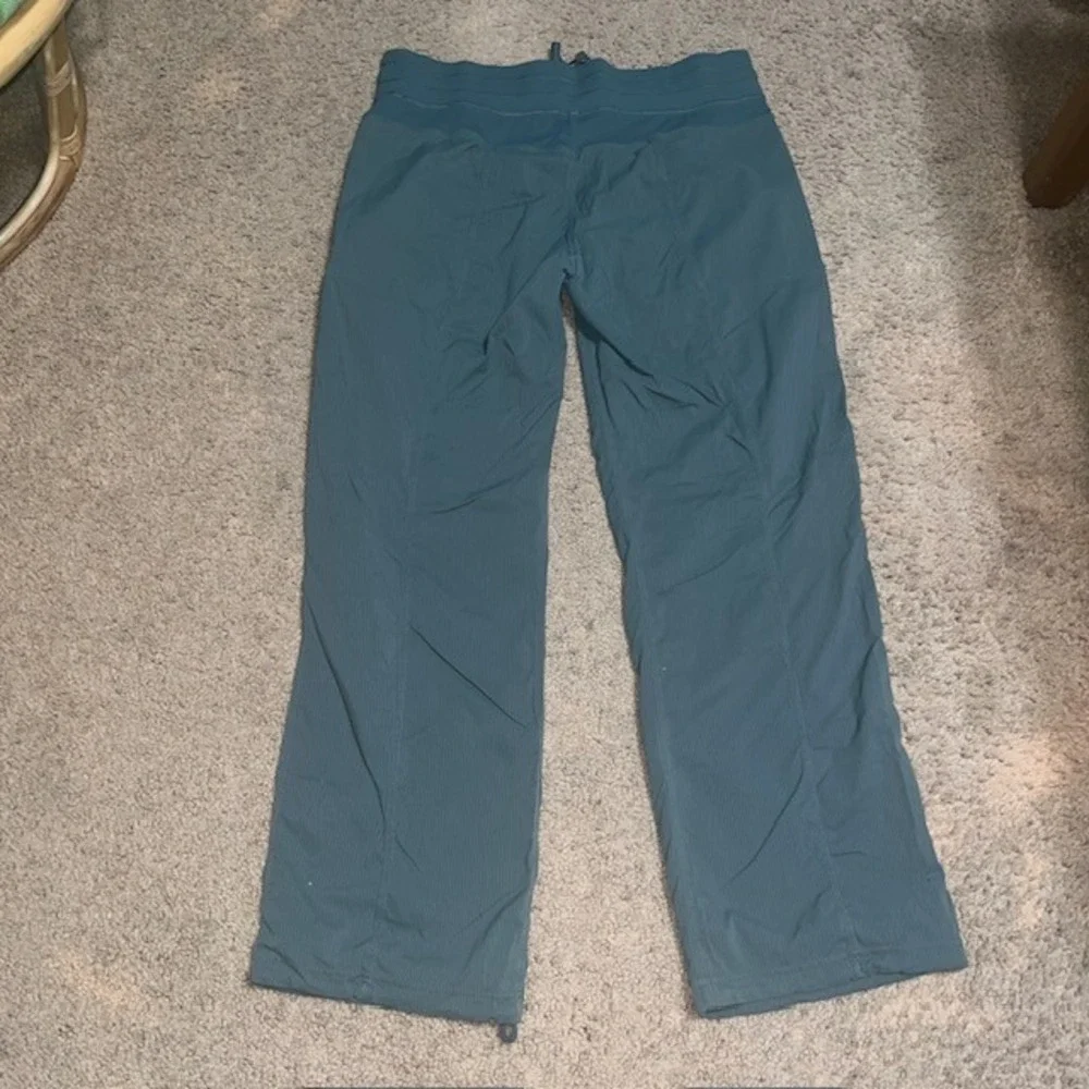 Lululemon Dance Studio Mid-Rise Full Length Pant Dark Forrest 12